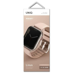 Tagakaaned UNIQ Uniq Linus Apple Watch Series 4/5/6/7/8/SE/SE2 strap 38/40/41mm. Airosoft Silicone pink/blush pink