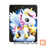 Kaaned iLike Galaxy Tab A9 Plus 11 Tablet Case Design SM-X210/SM-X215/SM-X216 Unicorn Violet