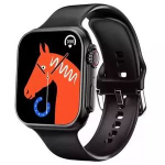 Nutikell iWear WS78 Plus 2.0'' Infinite Display Alu-Ceramic Dual BT Call Smart Watch Heartrate monitor Black