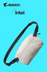 S&uuml;learvuti kott Gigabyte AORUS Intel | Sling Bag | Grey