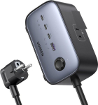 Jungikliai ir lizdai Ugreen  Ugreen Power Strip DigiNest Cube 65W - 3 x Schuko  2xUSB-A  2xUSB-C  GaN  3680W CD268  1.8m - 60113