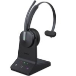 K&otilde;rvaklapid Yealink  Yealink WH64 Hybrid Mono UC Headset Wireless Head-band Office/Call center Micro-USB Bluetooth Black