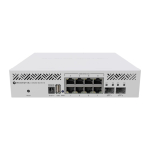V&otilde;rguseadmed Mikrotik  MikroTik Cloud Router Switch CRS310-8G+2S+IN Rackmountable  1 Gbps (RJ-45) ports quantity 8  SFP+ ports quantity 2