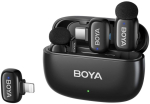Mikrofon BOYA  Boya wireless microphone mini 2-01 Lightning/USB-C  matte black 6977490711812 (6977490711812)