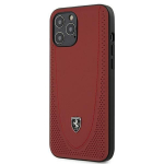 Tagakaaned Ferrari  Ferrari FEOGOHCP12LRE iPhone 12 Pro Max 6.7" red/red hardcase Off Track Perforated
