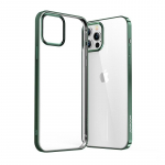 Tagakaaned Joyroom  Joyroom New Beautiful Series ultra thin case with electroplated frame for iPhone 12 Pro Max green (JR-BP796)