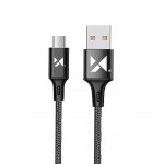 Kaabel Wozinsky  Wozinsky cable USB - microUSB 2,4A 1m black (WUC-M1B)