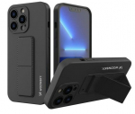 Tagakaaned Wozinsky Apple Phone 13 Pro Max Kickstand Case silicone case with stand Black