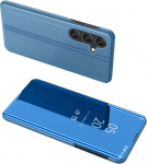 Tagakaaned Hurtel  Clear View Case cover for Samsung Galaxy A24 4G flip cover blue