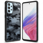Tagakaaned Ringke  Ringke Fusion Matte tpu case with frame for Samsung Galaxy A73 black