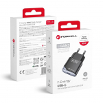 Adaptrid Forcell  Phone charger Forcell F-Energy Ultra Slim GaN III USB C PD QC4.0 3A 30W B130101-E black