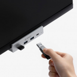 &Uuml;leminek Orico  Silver \ USB-A (male) || USB-A (female) || USB-C (męski) || USB-C (female)