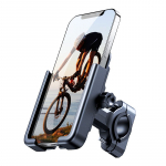 Jalgratta tarvik Wozinsky  Wozinsky metal bicycle phone holder, scooters black (WBHBK3)