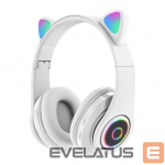 Juhtmevabad k&otilde;rvaklapid Bemi B39 Noise Cancell Kids Cat Bluetooth Wireless Headset FM Radio / MP3 Mico SD and Phone call