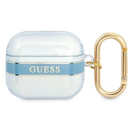 Tagakaaned Guess  Guess GUA3HHTSB AirPods 3 cover blue/blue Strap Collection