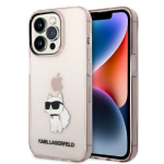 Tagakaaned Karl Lagerfeld  Karl Lagerfeld KLHCP14LHNCHTCP iPhone 14 Pro 6.1" pink/pink hardcase Ikonik Choupette