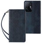 Tagakaaned Hurtel  Magnet Strap Case Case for Samsung Galaxy A13 5G Pouch Wallet + Mini Lanyard Pendant Blue