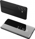 Tagakaaned Hurtel  Clear View Case cover for Samsung Galaxy A24 4G flip cover black