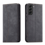 Tagakaaned Hurtel  Magnet Fancy Case for Samsung Galaxy S23+ flip cover wallet stand black