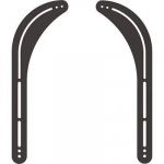 juhtmega k&otilde;larid NEOMOUNTS  Speaker Accessory|NEWSTAR|Black|NS-SB100