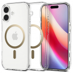 Muu Spigen SPIGEN case ULTRA HYBRID MAG compatible with MagSafe for IPHONE 17 clear gold