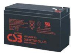 Serverid CSB Battery  Battery 12V 9Ah 34W Pb F2 | HR1234WF2