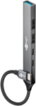 Laadija Goobay  Slim 5-Port USB Hub, USB-C to USB-C/USB-A, 5 Gbit/s | 74460