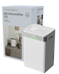 &Otilde;hupuhasti Mill  Dehumidifier | MDH20 | Suitable for rooms up to 20-30 m&sup2; | Water tank capacity 4 L | White