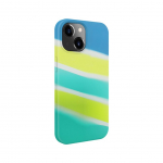 Tagakaaned Evelatus Apple iPhone 15 Silicone case Multi-Colored Yellow Green