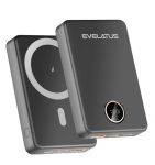 V&auml;line aku Evelatus  Wireless Power Bank 22.5W 10000 mAh Type-C Black