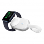 V&auml;line aku Forcell Powerbank for Apple Watch Forcell F-Energy Mini Power Watch 1A 2,5W 1200 mAh white