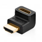 Kaabel Ugreen HDMI (male) - HDMI (female) black adapter (HD112) Black