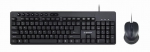 Arvuti klaviatuur Gembird KEYBOARD +MOUSE USB ENG/KBS-UM-04