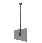 Teleri kinnitus NEOMOUNTS CL35-340BL12 Monitor/TV mount ceiling 1 screen - 23-42" - max 50 kg - VESA 100x100-200x200 - h 106-156 cm - black