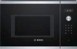 Mikrolaineahi Bosch Microwave Oven BFL554MS0 Built-in, 31.5 L, Retractable, Rotary knob, Start button, Touch Control, 900 W, Stainless steel, Defrost