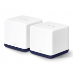 Ruuterid MERCUSYS AC1900 Whole Home Mesh Wi-Fi System Halo H50G (2-Pack) 802.11ac, 600+1300 Mbit/s, Ethernet LAN (RJ-45) ports 3, Mesh Support Yes, MU-MiMO Yes, White