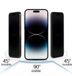 Kaitseklaasid iLike Apple IPHONE 16 PRO /17 Tempered Privacy Glass Black