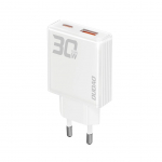 Adaptrid Dudao  GaN Dudao A30EU 30W USB-A / USB-C Wall Charger - White