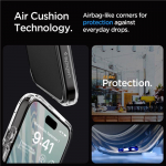 Tagakaaned Spigen  Spigen Crystal Hybrid Case for iPhone 15 Pro Max - Clear