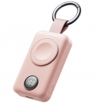 V&auml;line aku Joyroom Joyroom wireless power bank 2000mAh 3W for Apple Watch pink (JR-WQW01)