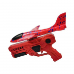 M&auml;nguasjad Kiddyz Styrofoam Airplane Gun Launcher with Glider Plane Durable Lightweight Toy