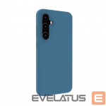 Tagakaaned Evelatus Samsung Galaxy S24 FE Premium Magnetic Soft Touch Silicone Case Navy Blue