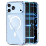 Tagakaaned Tech-Protect  Tech-Protect FlexAir Hybrid MagSafe Case + Tech-Protect Glass Fit+ 2-Pack Tempered Glass for iPhone 18 Pro Max / 17 Pro Max - Clear
