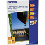 Kontoritarbed EPSON Premium Semigloss Photo Paper 10x15cm, 251g/m2, 50 sheets