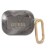 Tagakaaned Guess  Guess GUAPUNMK AirPods Pro cover black/black Marble Collection