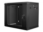 Arvuti komponendid Lanberg  LANBERG WF01-6409-10B Lanberg wall-mounted rack 19 demounted flat pack 9U/650x450mm black