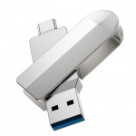 M&auml;lukaardid Hoco  Pendrive 16GB USB 3.0 (USB A + USB C) Hoco UD10 silver