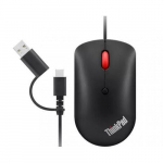 Arvutihiir Lenovo ThinkPad USB-C Wired Compact Mouse Raven black, USB-C
