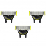 Raseerijad Philips QP430/50 OneBlade Replaceable blade, 3 pcs, Black/Green