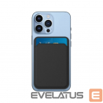 Universaal mobiiltasku Evelatus Universal iPhone Genuine leather wallet with MagSafe Black